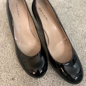 Black Patent Leather Pumps